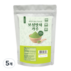 가루박사 보성 말차가루 유기농 100% 지퍼백, 5개, 1개입, 100g