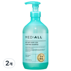 메디올 알시피 안티 헤어 로스 퓨리파잉 샴푸, 720ml, 2개