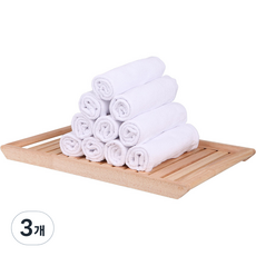 ITALIANO 식당 골프장 당구장 업소용 물수건 30g 01cm 50장가 핸드타월, 3개, 백색