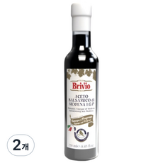 [브리비오] 이탈리아 I.G.P 모데나 발사믹 식초 [골드], 2개, 250ml