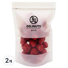델리너츠 동결건조 딸기 과일칩 야채칩, 2개, 120g