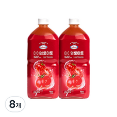 보넬드 아이엠 토마토주스 100% NFC 착즙주스, 8개, 1L