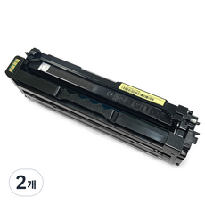 모노테크 삼성 호환토너 CLT-K506L, 2개, 노랑