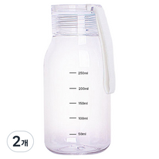 국산 미니 휴대용 물병 물통 보틀 러닝 스포츠 어린이 에코젠 안심소재 BPA free, 08 에코누드화이트, 2개, 300ml