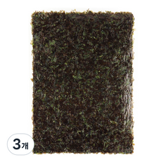 간장쌈 파래김 고급 파래김 진도 파래김 100매, 3개, 300g