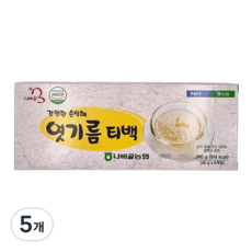 [농협] 함평 나비골농협 국산 엿기름 티백 (식혜만들기), 240g, 5개
