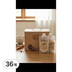 흑임자 미숫가루 국산 100% 설탕제로 스테비아 서리태 선식, 36개, 45g