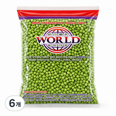 World Green Peas 완두콩, 6개