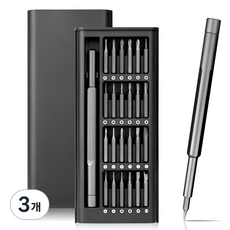 디케이제이디 고탄소강 알루미늄 합금 정밀 미니 드라이버 세트, 3개