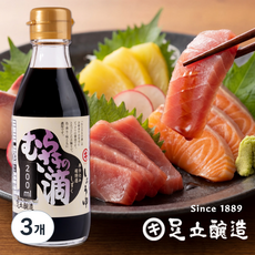 5대째 양조장인이 만든 아다치조조 프리미엄 사시미 간장 회 스시 초밥, 3개, 200ml