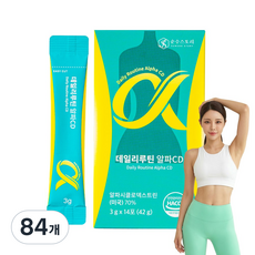 순수스토리 옥자씨 알파CD 식약처인증 알파시클로덱스트린 데일리 루틴 알파시디, 84개, 3g