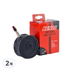 탑모아 켄다 자전거 튜브 20인치 프레스타 48mm, 2개