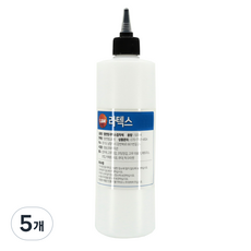 엘앤엠 라텍스 뾰족캡 500g, 5개