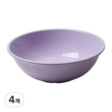 [식판의 고수] 면기 (중) (7 colors), 4개, 라일락 퍼플