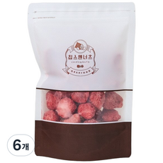 칩스앤너츠 동결건조 딸기칩, 120g, 6개