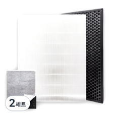 위닉스 공기청정기 필터 호환 제로S 제로2.0 CAF-I0S3 AZBE380-HWK, 4.프리미엄형, 2세트