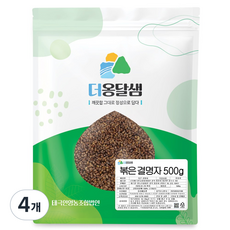 더옹달샘 국산 100% 순 결명자차 진하게 볶은 결명자, 4개, 1개입, 500g