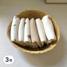 면행주 키친크로스 친환경 주방덮개 요루거즈3중, 11번 샌드베이지, 3개