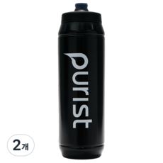 퓨리스트 팀 픽시 물통, 블랙, 2개, 950ml