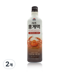사조 홍게액, 900ml, 2개