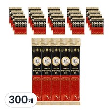 풍년보감 6년근 고려홍삼정 진액 투데이굿타임 골드 홍삼스틱 벌크포장, 10g, 300개