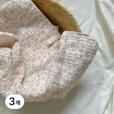 면행주 키친크로스 친환경 주방덮개 요루거즈3중, 9번 장미핑크, 3개