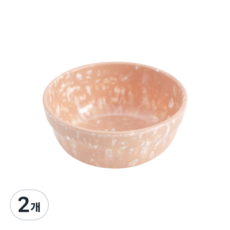 [식판의 고수] 마블 분식기 볼 (3 colors), 2개, 피치 마블