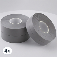 초강력 다용도 방수 테이프 그레이, 4개