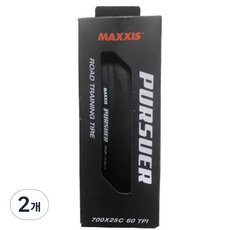 탑모아 맥시스 자전거 타이어 퍼슈어 PURSUER 폴딩비드 700C, 2개
