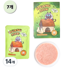 이루앙 고양이 습식사료 파우치 간식 면역력, 14개, 70g, 오리