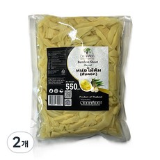 태국 채썬죽순 죽순채 밤부 옐로우 초피드 / Thai Bamboo Shoot Chopped, 2개