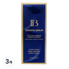 속눈썹 눈썹 영양제 아이뷰티 케라틴 세럼, 5g, 3개