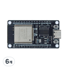 ESP32 DevkitC V1 USBC타입 아두이노 개발 보드 30핀, 6개