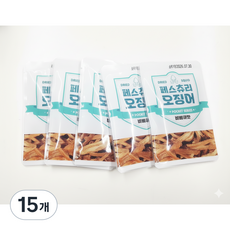 이케이 포켓용 바베큐 페스츄리 오징어, 20g, 15개