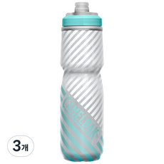 카멜백 포디엄 칠 24oz / 자전거 보냉물통, 틸 스트라이프, 3개