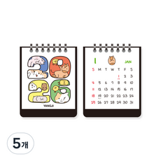 양지사 2026 스탠딩카렌다MINI 미니탁상달력, 5개