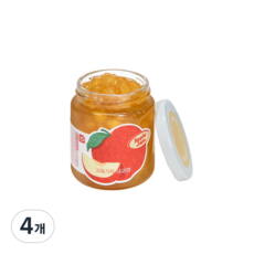 이삭토스트 과육가득 사과잼, 4개, 230g