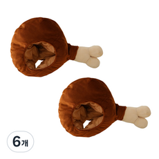 리빙듀오 파티 인형탈 인생네컷 생일 학예회 할로윈, 21.바베큐인형탈, 6개