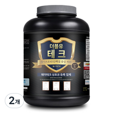 웨이테크 더블유테크 웨이프로틴 단백질보충제 /근육헬스보충제, 2kg, 2개