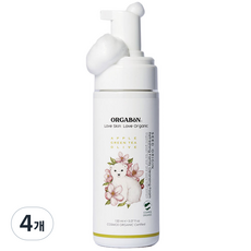 [오가본] 씨앗품은 말끔 패밀리/아기 클렌징폼 150ml (코스모스), 4개
