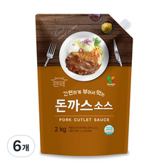 영미 큰댁 부어먹는 돈까스소스 2kg, 6개