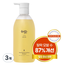 [헤슬] 우리콩 타래 샴푸, 3개, 500ml