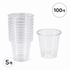 플라스틱 소주잔 60ml 2온스 일회용 소주컵, 5개, 100개