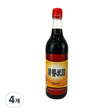 (배터짐) 뉴 정점 청향쌀식초 청향미추, 4개, 480ml