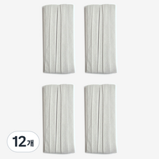 10mm 바이어스테이프 칼라바이어스 4yard, 12개, 라이트그레이