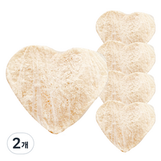 서초푸드 하트뻥튀기 15장 *5봉 (75장), 2개, 120g