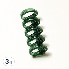 플라스틱스프링 5공 바인더 스프링 셀프 제본 펀칭 펀치 원형 펀칭기, 3개, 다크그린 30개