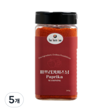 더테이스트랩 파프리카 가루 파우더 시즈닝, 5개, 240g