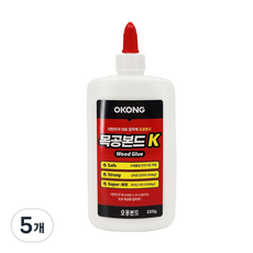 오공 목공본드 K 목공용 접착제 우드 글루, 5개