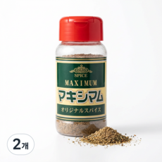 마키시마무 스파이스 일본 시즈닝 조미료 고기 스테이크 BBQ, 2개, 140g